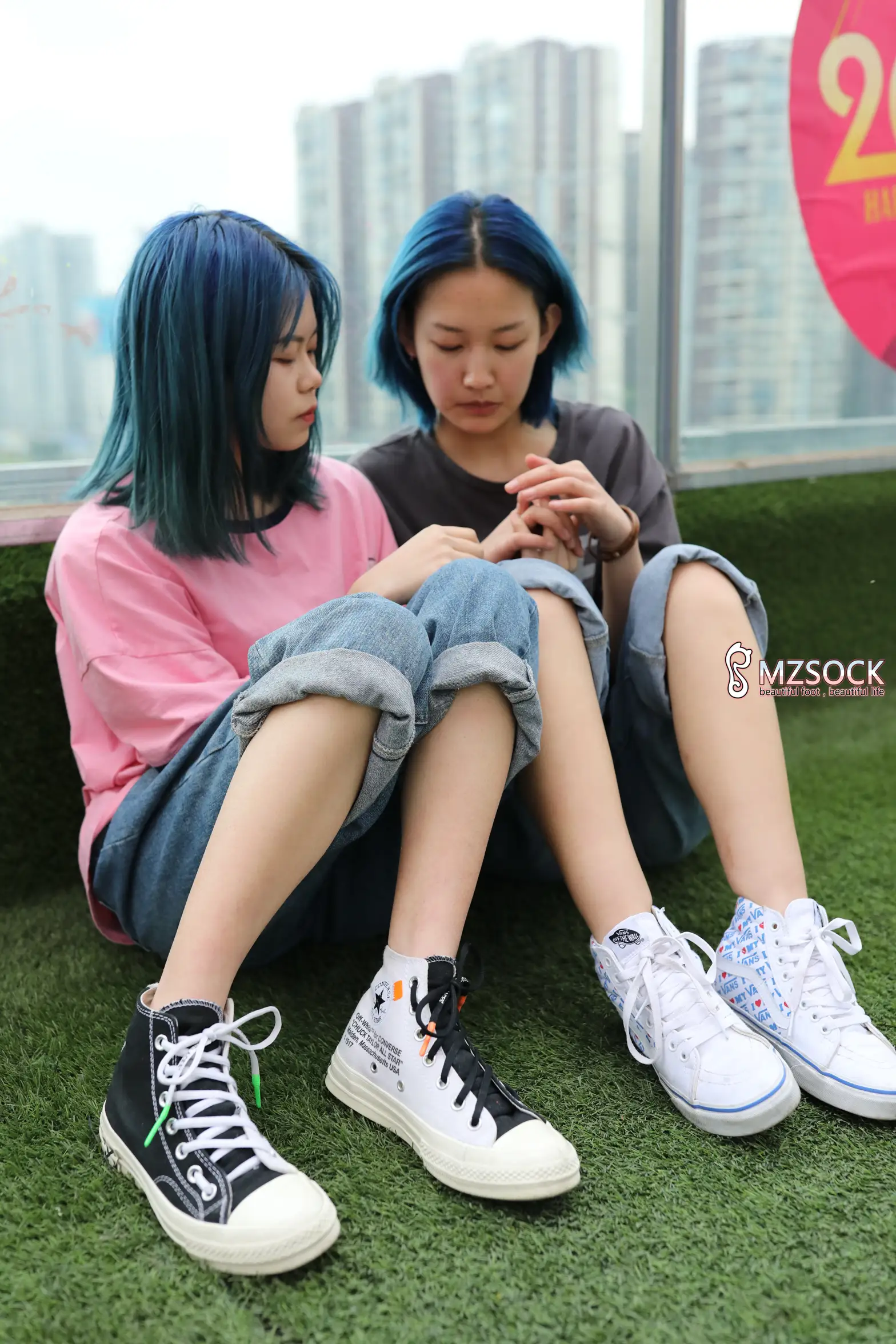 [Mzsock] Love beautiful feet NO.010 garden#[74P]-26