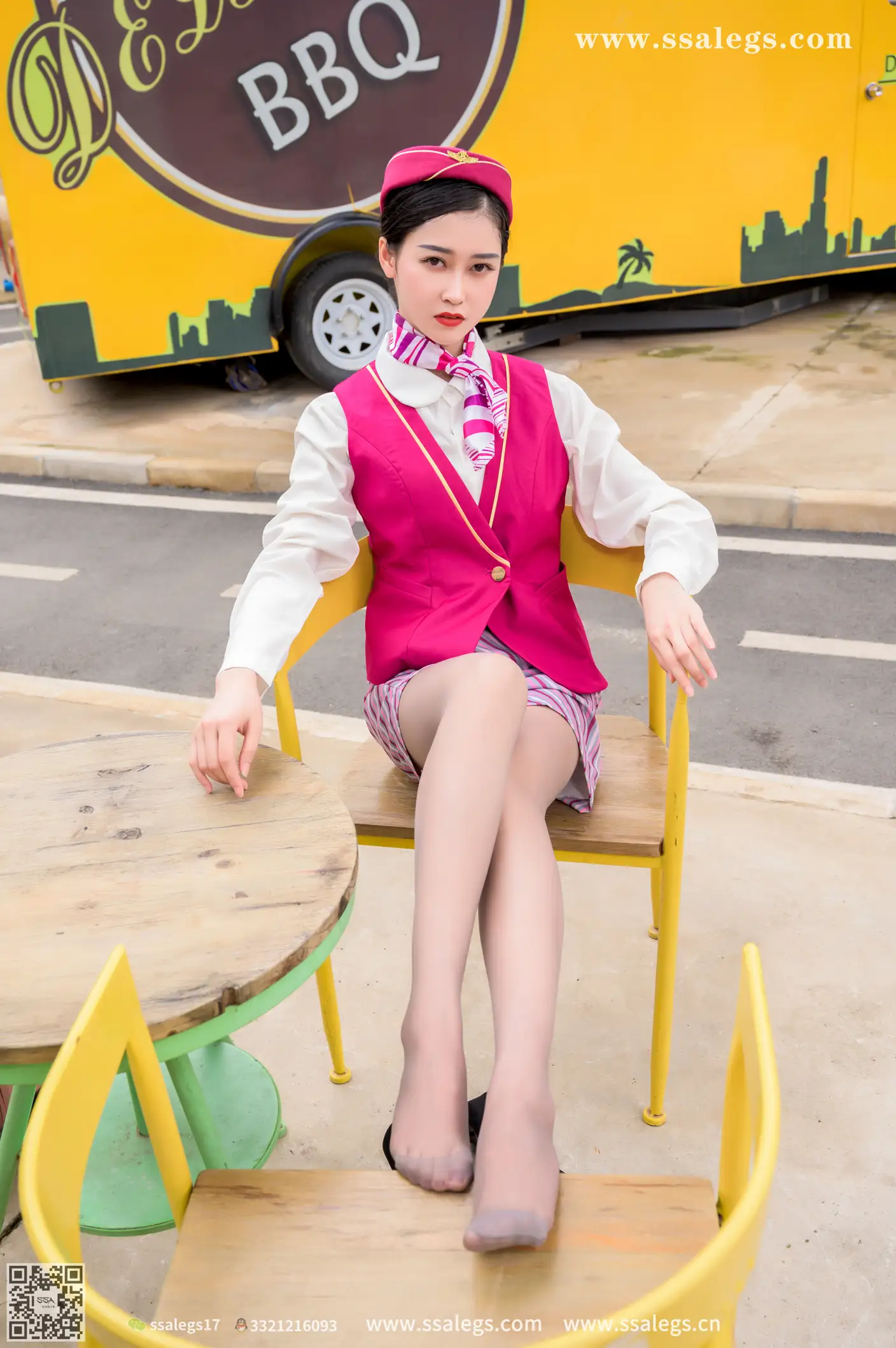 [Mzsock] NO.436 Her long dream of being a stewardess (Part 2) silk club#[127P]-31