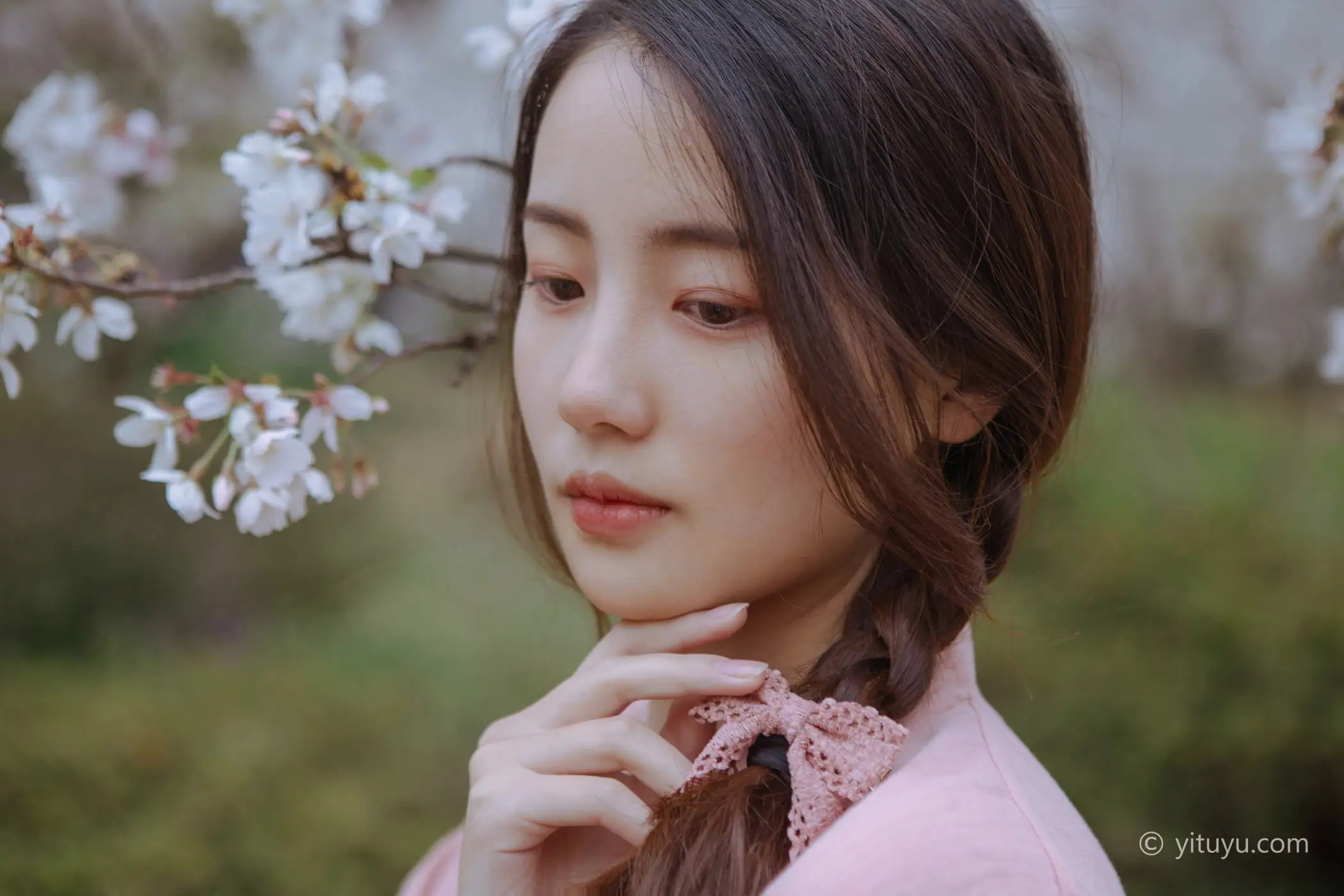 [YITUYU] 2021.05.19 Vol.057 – The wind is getting warmer and the cherry blossoms will be blooming A little April#[24P]-10